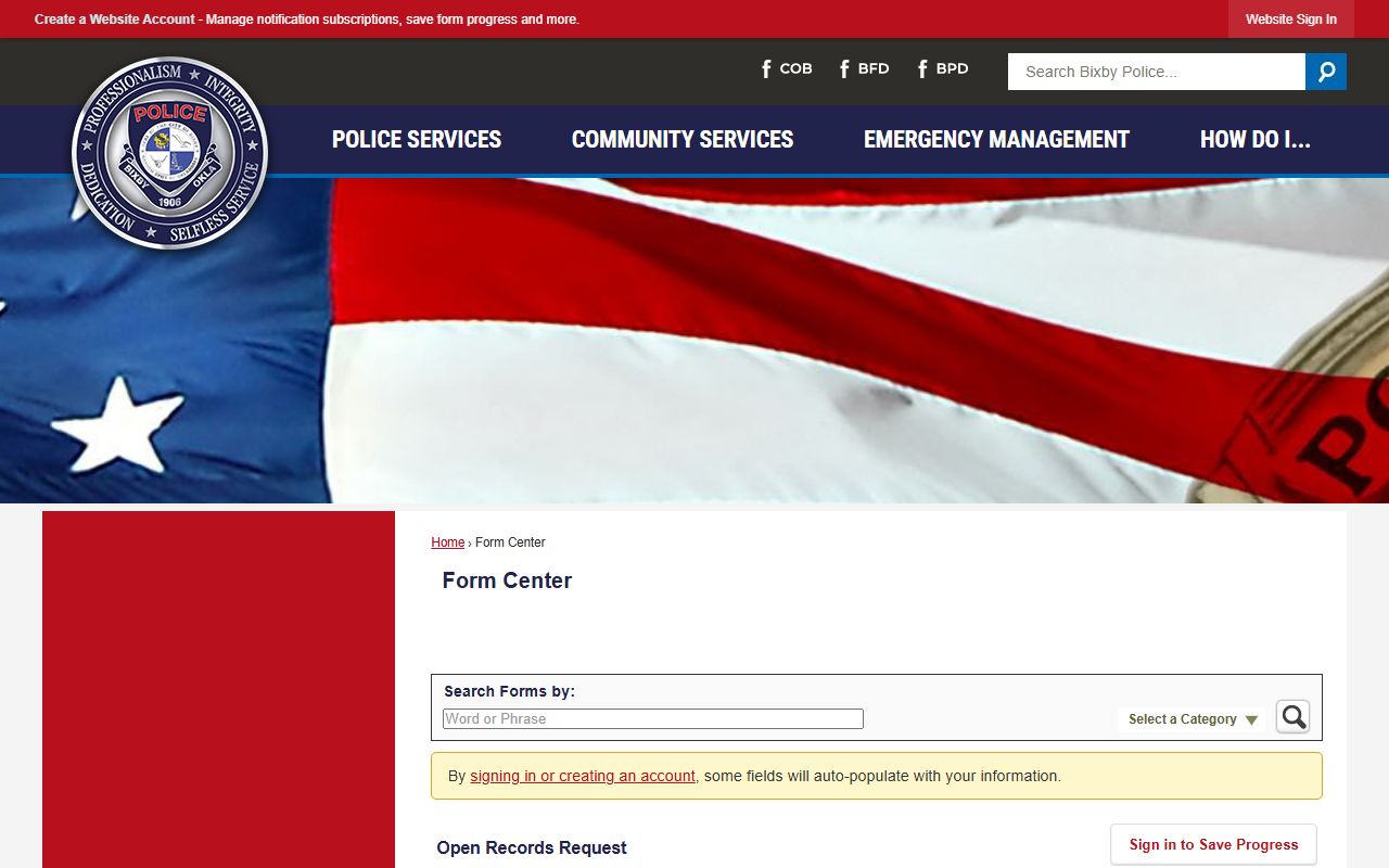 Bixby Police Blotter