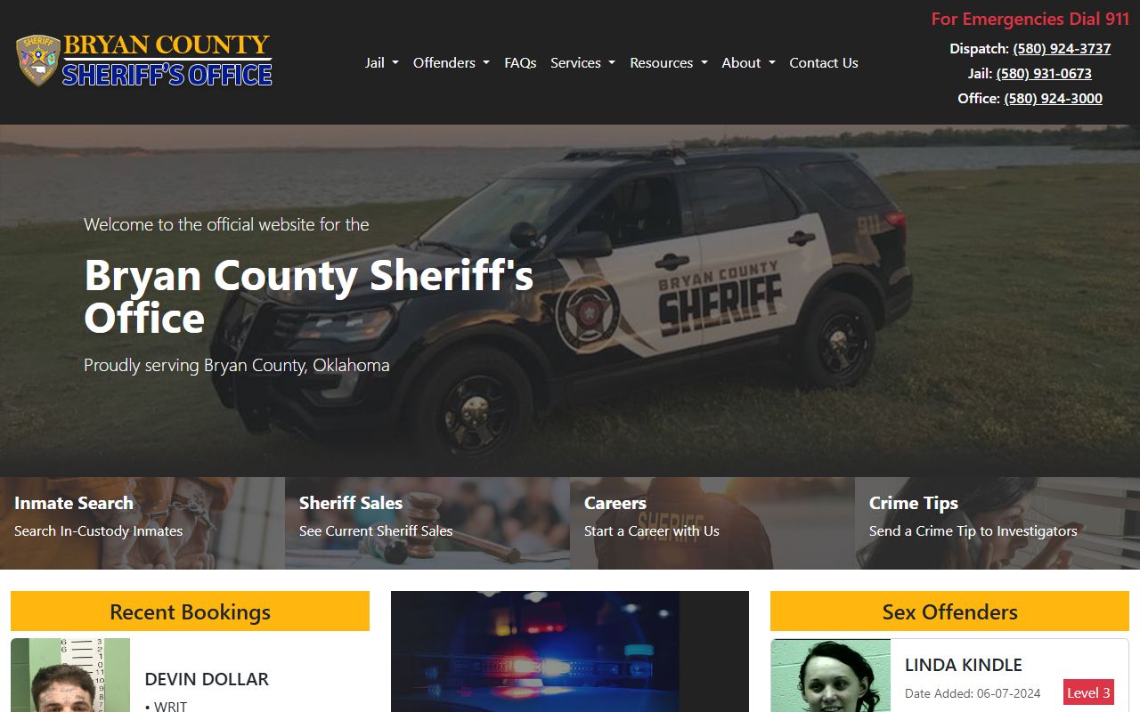 bryan county sheriff office bryan county police blotter