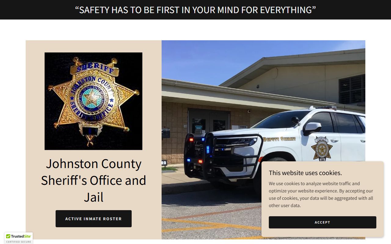 Johnston County Sheriff's Office police blotter and public records